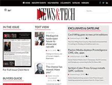 Tablet Screenshot of newsandtech.com